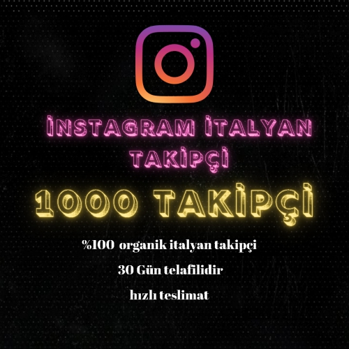  instagram italyan takipçi
